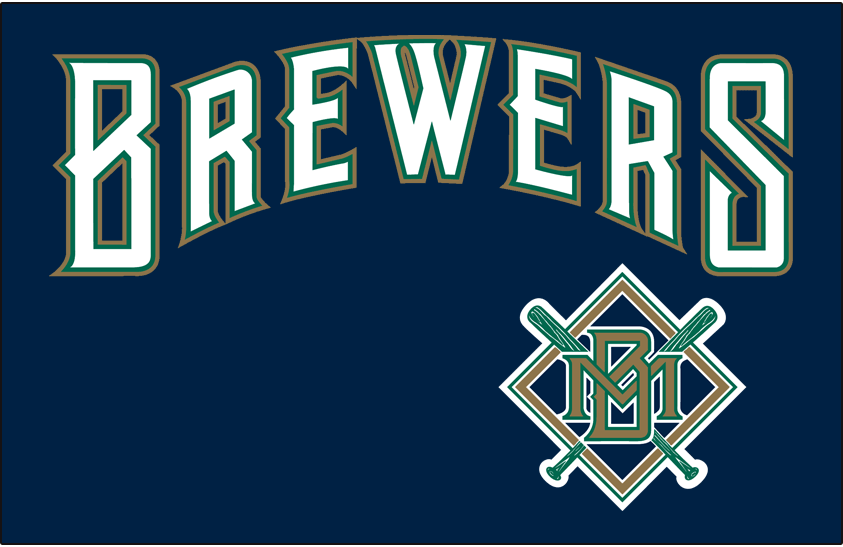Milwaukee Brewers 1994-1996 Jersey Logo t shirts DIY iron ons